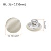 Unique Bargains Round Fabric Cloth Covered Sewing Buttons for Suits Dress 10 Pcs - 2 of 4