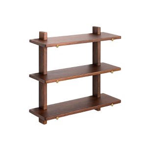 MH London Oliver 24" Mango Wood Wall Mounted Shelves - 1 of 4