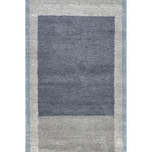 Nuloom Eugene Colorblocked Wool Area Rug, 4' x 6', Grey - 1 of 4