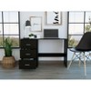 PAGED Home Office Desk 47.3" L Modern Writing Desk with 2 Storage Drawers for Office, Study - 2 of 4