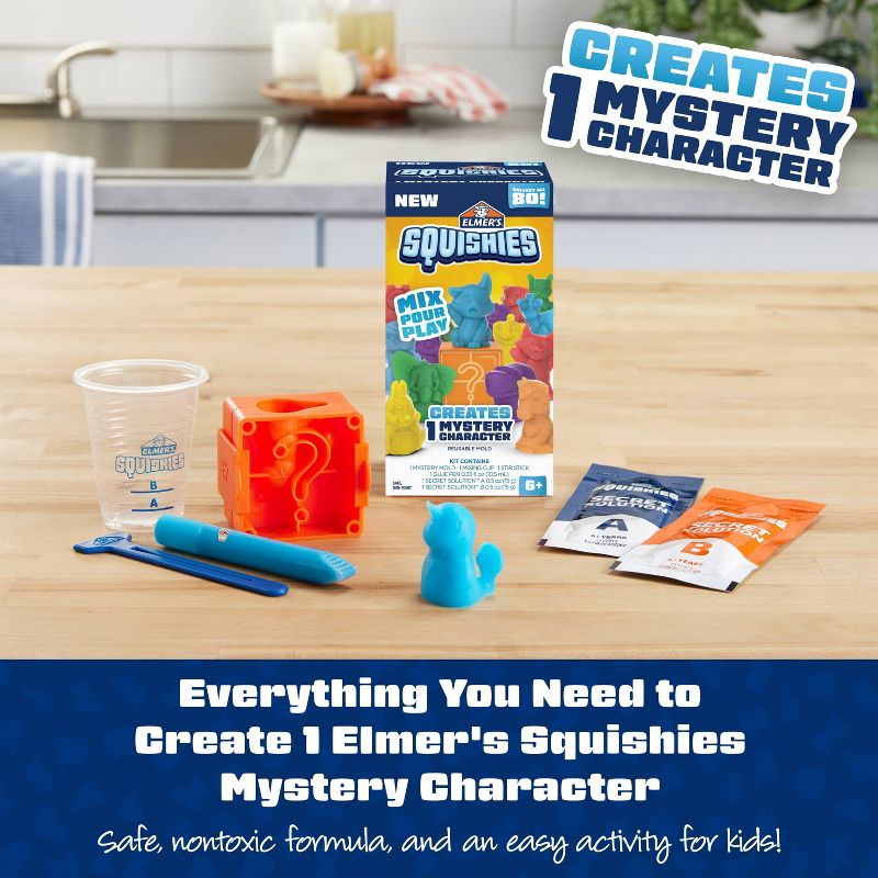 Elmer&#39;s Squishies DIY Toy Activity Kit with Mystery Character, 4 of 9