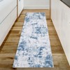 Washable Area RugModern Abstract Rugs for Living Room Soft Rug Non-Slip Large Area Rugs Contemporary Rug Indoor Stain Resistant Bedroom Rugs - 3 of 4