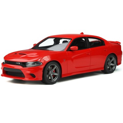 Dodge Charger SRT Hellcat Tor Red Limited Edition to 999 pieces Worldwide 1/18 Model Car by GT Spirit