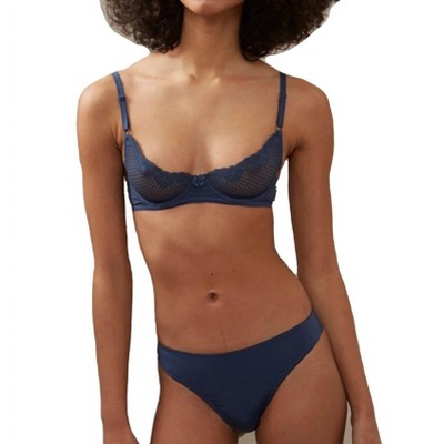 Women's Duet Lace Underwire Demi Bra - Timpa Lingerie
