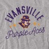 Women's University Of Evansville Purple Aces T-Shirt - 2 of 4