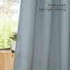 NICETOWN Linen Curtains, Vintage Grommet Top Semi Sheer Drapes, Privacy Assured Bedroom & Living Room Window Treatments - 2 of 4