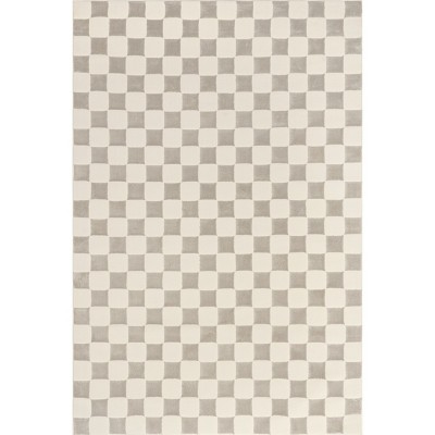 Nuloom Alaiya Checkered Pet Friendly Textured Machine Washable Area Rug