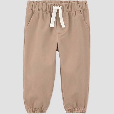 Carter's Just One You® Baby Boys' 2pc Button-Down Shirt and Pants Set - Cream 18M