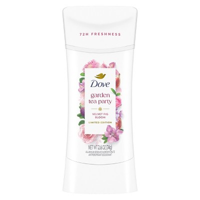 Dove Beauty Advanced Care Garden Tea Party Antiperspirant and Deodorant - Velvet Fig Bloom - Limited Edition - 2.6oz