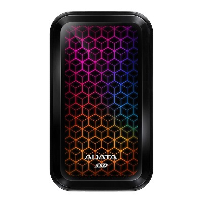 ADATA SE770G 512GB USB-C 3.2 Gen2 External RGB SSD