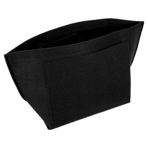 Unique Bargains Felt Makeup Bags and Organizers Multiple Compartments Purse Insert - 1 of 4