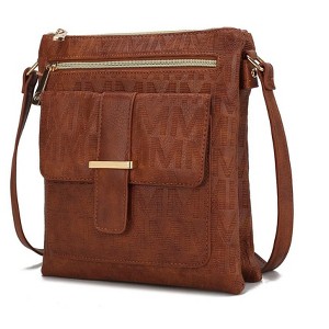 MKF Collection Janni Signature Embossed Crossbody Bag by Mia K - 1 of 4