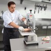 VEVOR Commercial Electric Meat Bandsaw, 650W Stainless Steel Countertop Meat Sawing Machine, Workbench 12.4" x 18.1", Silver - 2 of 4