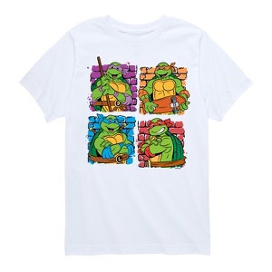 Boys' - Teenage Mutant Ninja Turtles - Bricks Short Sleeve Graphic T-Shirt - 1 of 4