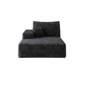 MAYEERTY Sofa with Armrest - Corduroy, Armrest Design, Comfort Seat, No Assembly, for Living Room/Bedroom - 1 of 4