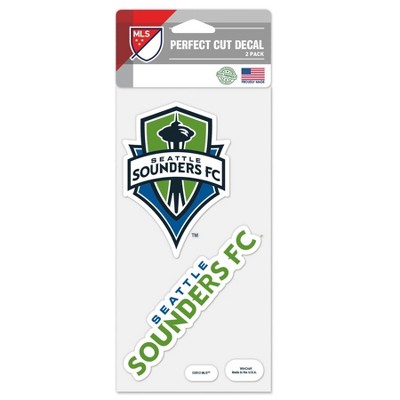 MLS Seattle Sounders Decal 2pk