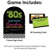 Big Dot of Happiness 80’s Retro - How Many Candies Totally 1980s Party Game - 1 Stand and 40 Cards - Candy Guessing Game - 3 of 4