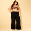 Women's Gauze Swim Cover Up Pants - Shade & Shore™ - 3 of 3