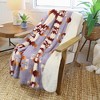 Catalonia Super Soft Fuzzy Fleece Throw Blanket, Cozy Fluffy Fleece Blanket for Couch Bed Home Decor, Gift for Woman Man Kid, 50x60 Inches - 4 of 4