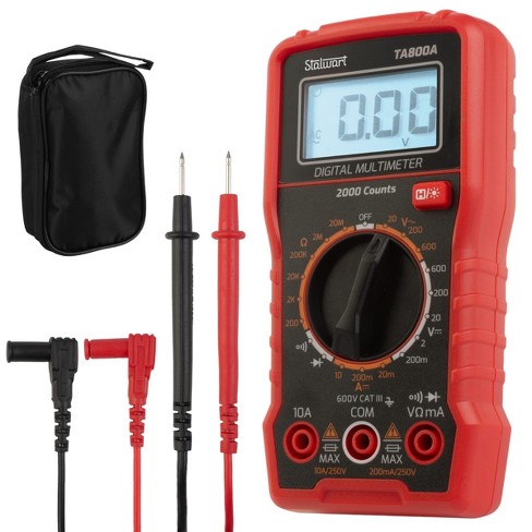 Stalwart Digital Multimeter Voltage Tester