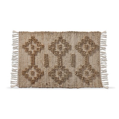 tag Grayson Brown Rug Cotton Indoor Rug, 24L x 36W Inches