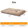 JOEJOY  Super Soft Calming Pet Bed, Reversible Plush Mat with Anti-Slip Base, Comfortable Pad for Dog Crate & Furniture Protection - 2 of 4