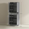 71" Kitchen Cabinet with Drawer and Adjustable Shelf, Freestanding Tall Kitchen Pantry - 3 of 4