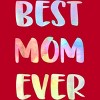 Men's Design By Humans Best Mom Ever Rainbow Bubble Text By MiuMiuShop T-Shirt - 2 of 2