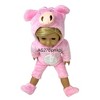 Soft Furry One-Piece Pajamas with Matching Slippers for 18-Inch Girl Dolls - 2 of 4
