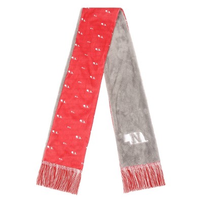 NCAA Nebraska Cornhuskers Printed Mini Sherpa Scarf