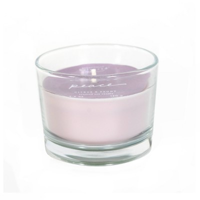 4oz Glass Patience + Peace Candle - Beautifully Balanced