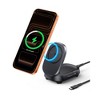 INIU MagPro Pad & Stand Qi2 15W Magnetic Wireless Charger - Black: USB Connection, Quick Charge - 2 of 4