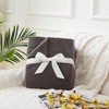 Inhand Knit Throw Blanket for Gift - 50" x 60" Super Soft Lightweight Plush Fuzzy Fluffy Warm Cozy Blankets and Throws for Couch Sofa Bed - 2 of 4