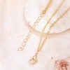 Boho Starfish & Seashell Necklace for Women - Adjustable Layered Beach Chain - 4 of 4