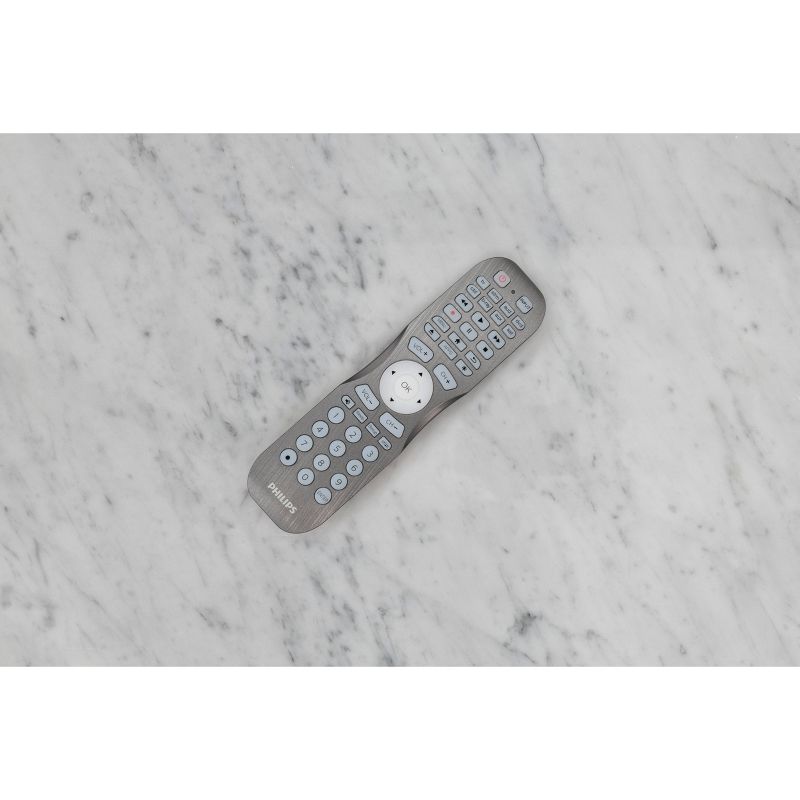 Philips 8-Device Backlit Universal Remote Control - Brushed Graphite, 6 of 10