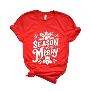 Simply Sage Market Women's Season To Be Merry Short Sleeve Graphic Tee - 1 of 4