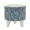 Geometric Leaf Planter with Legs (Set of 2) - 2 of 3