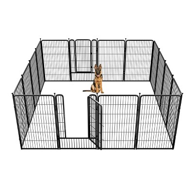 FXW Rollick Dog Playpen for Indoor, Yard, RV Camping, Panels for Puppy and Small Dogs│Patented