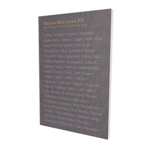 The Jesus Bible Journal, John, Niv, Paperback, Comfort Print - by  Zondervan - 1 of 1