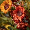 Artificial Berry And Flower Stem Multicolor 16"H - 2 of 3