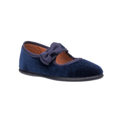 Elephantito Kids Velvet Bow Mary Jane