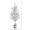 HomeStock  4 ft. Artificial Tree in Planter for Indoor/Outdoor - 2 of 3