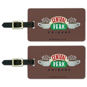 Friends Central Perk Logo Luggage ID Tags Set of 2 - 1 of 4