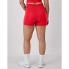 Hanes Moves Women's Bike Shorts, 3" Holly Berry Red XS - 3 of 4
