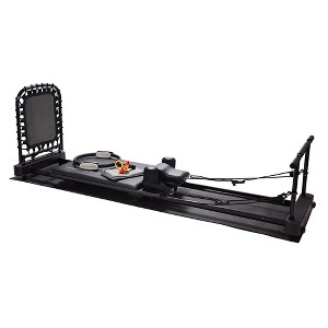 Stamina Products Pilates Home Studio Foldable Reformer, Complete Workout System for Fitness Enthusiasts, Black - 1 of 4