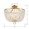 Crystorama Lighting Rylee 4 - Light Pendant in  Antique Gold - 3 of 3