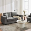 GustoWave Modern Sofa 2-Seater Couches, Chenille Sofa with Extra Seat Depth & Side Pocket, Removable Sofa Cushion - 2 of 4