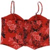 GUESS Womens Corset Floral Pullover Blouse - 2 of 2