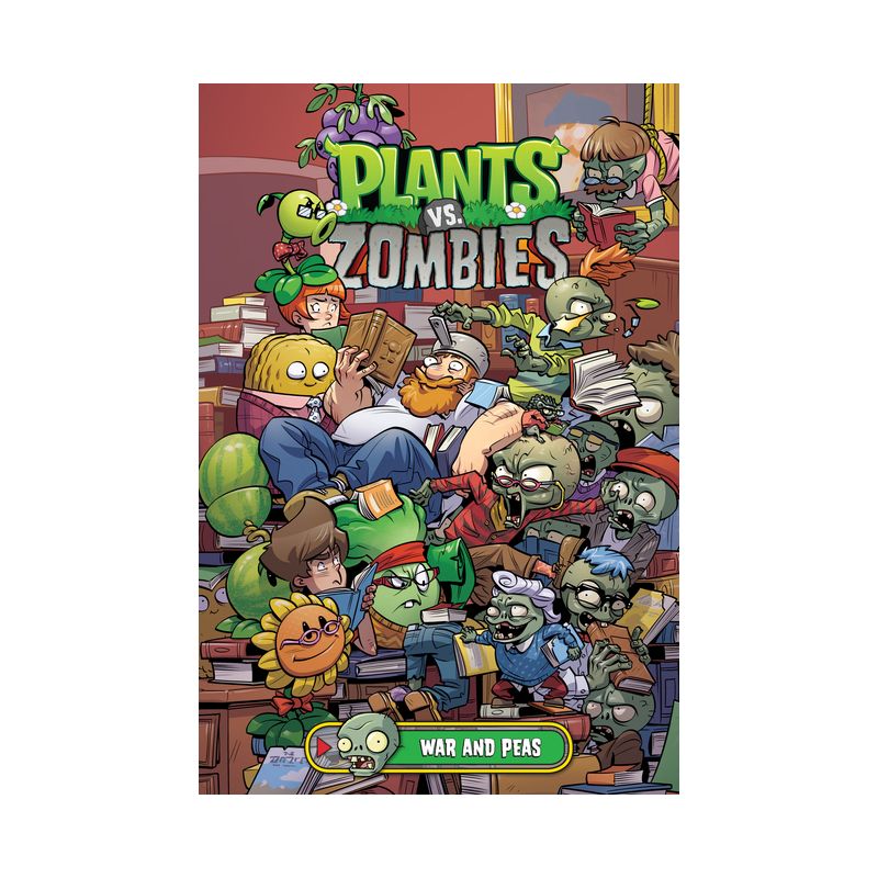 Plants vs. Zombies Volume 11: War and Peas - by  Paul Tobin (Hardcover), 1 of 2