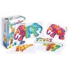 SentoSphere Aquarellum Mini - Elephants, Includes 4 Masked Canvases, Ages 5 and Up - 3 of 4